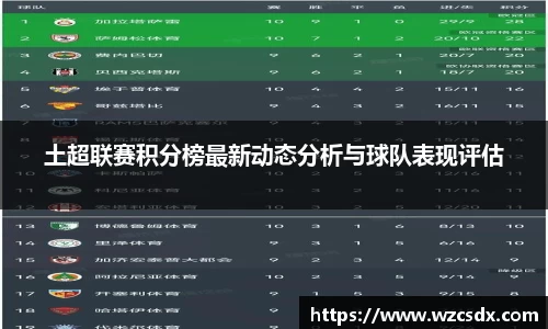 土超联赛积分榜最新动态分析与球队表现评估